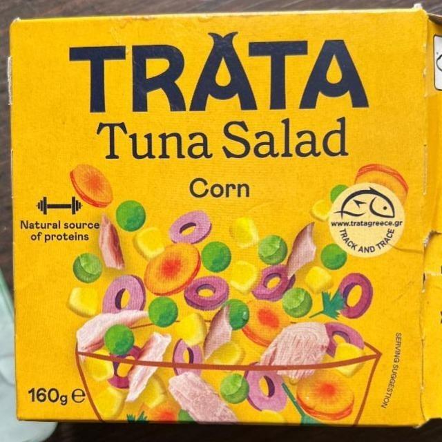 Фото - Салат с тунцем и кукурузой Tuna Calad Corn Trata