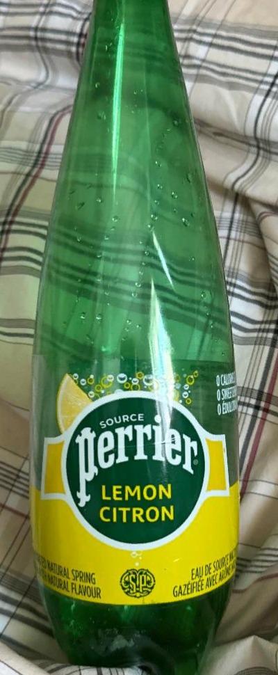 Фото - Газированная вода с лимоном Lemon citron Perrier