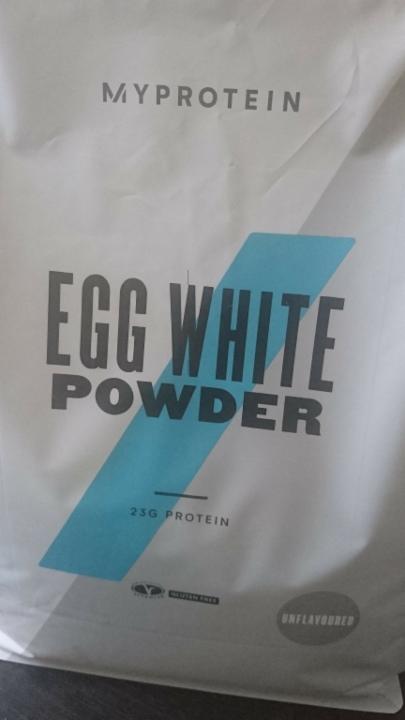 Фото - Egg white powder unflavoured MyProtein