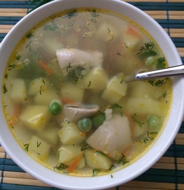 Фото - Гороховый суп с мясом и овощами