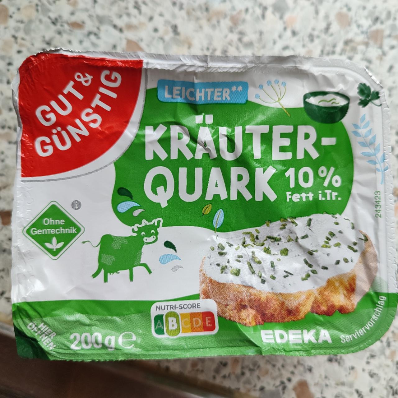 Фото - Kräuter-Quark 10% fett Gut&Günstig