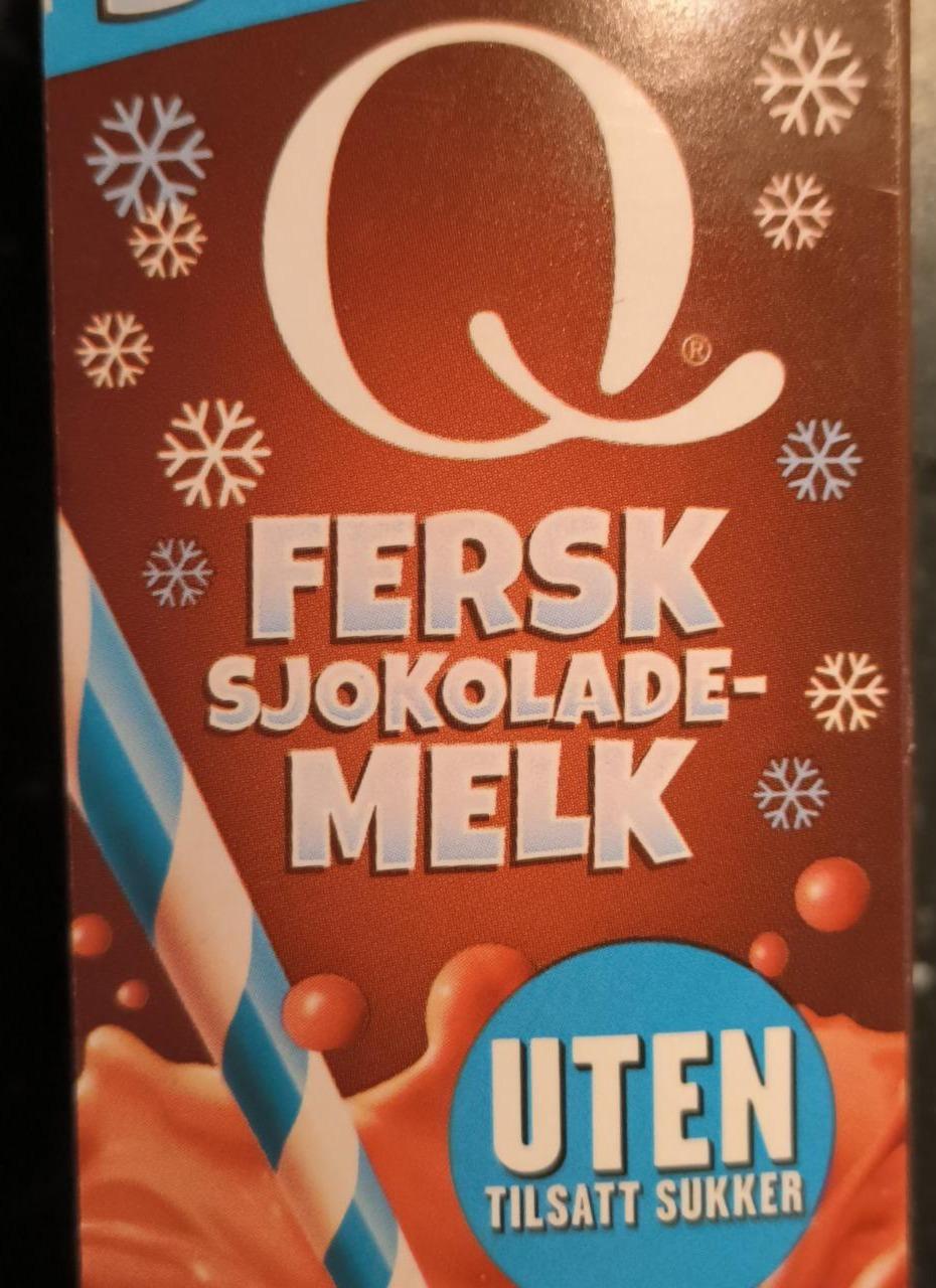 Фото - Шоколадное молоко без добавленного сахара Fersk Sjokolademelk Q