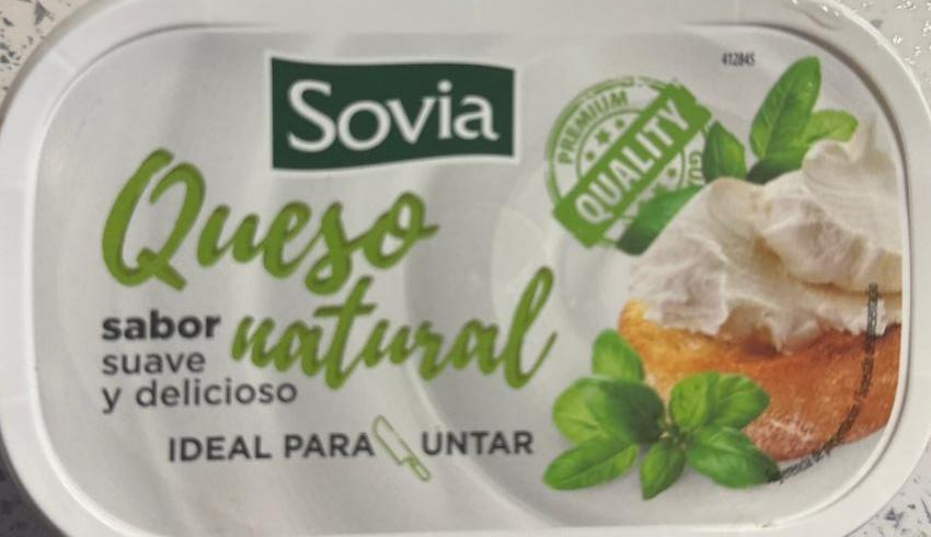 Фото - Сливочный сыр Queso natural Sovia