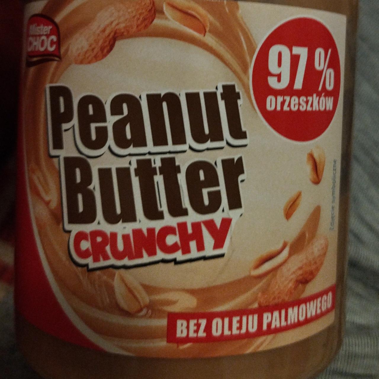 Фото - Арахисовая паста Peanut Butter Crunchy Mister Choc