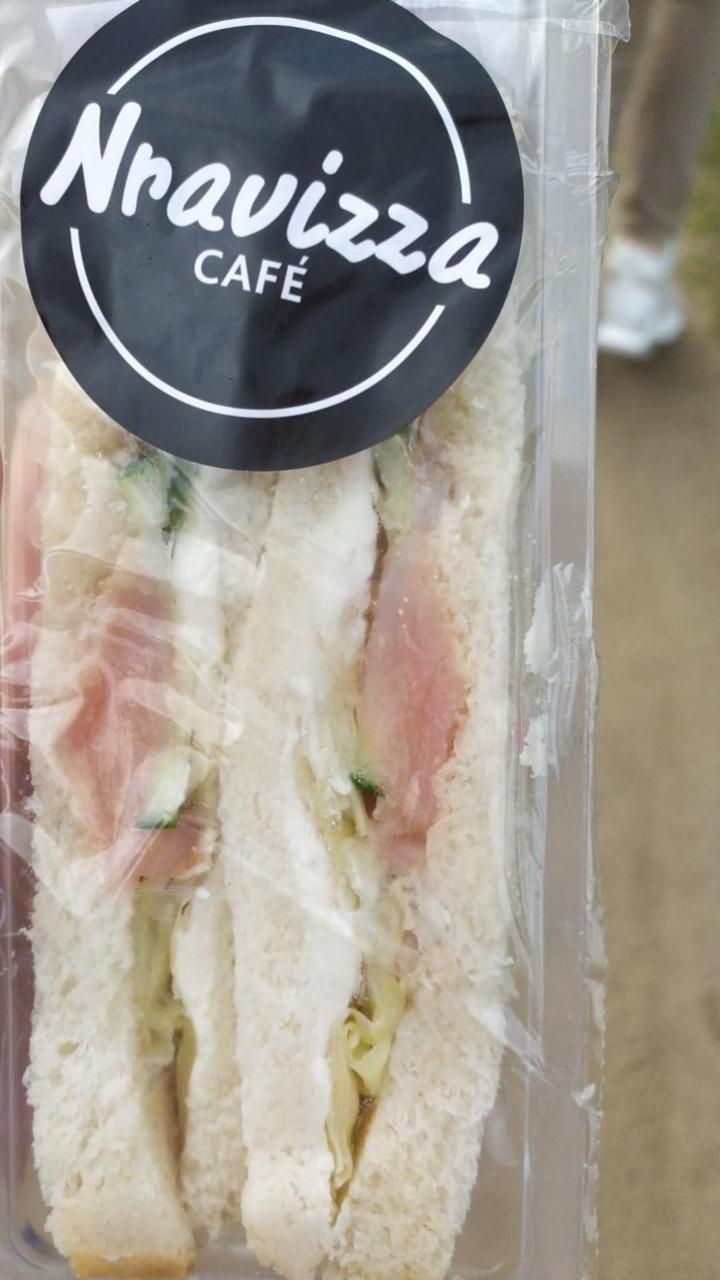 Фото - Сэндвич с сёмгой и огурцом Nravizza
