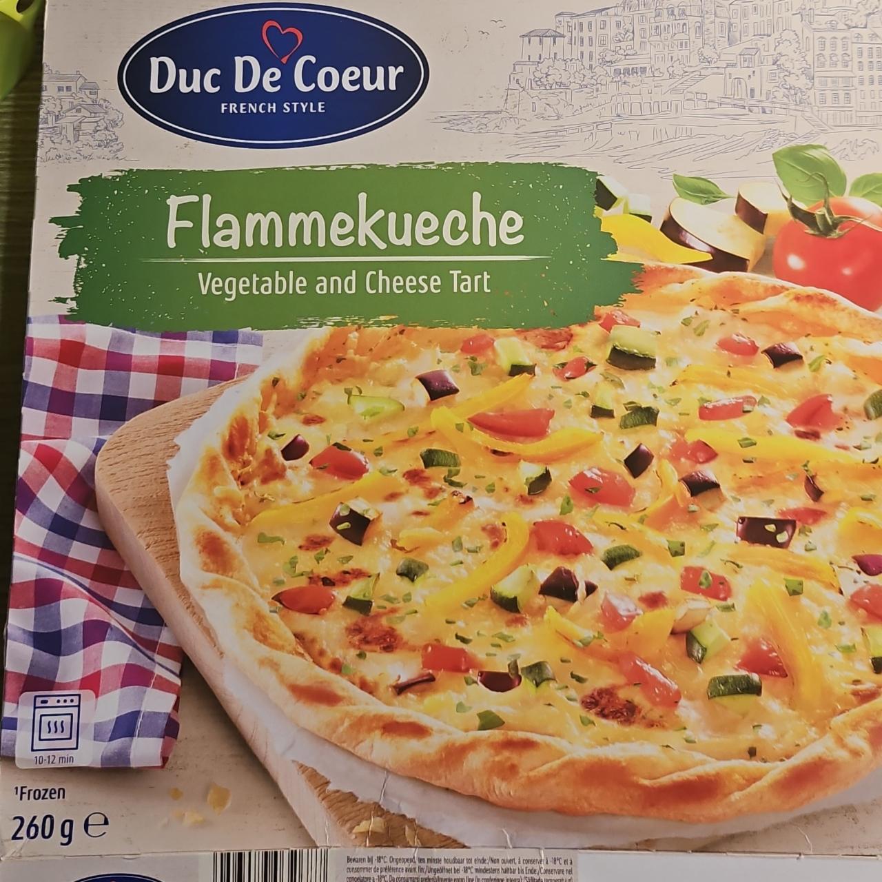 Фото - Тарт с овощами и сыром Flammekueche Duc De Coeur