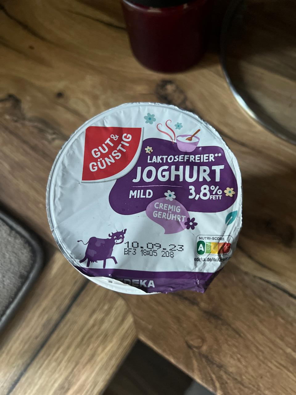 Фото - йогурт без лактозы Gut&Günstig