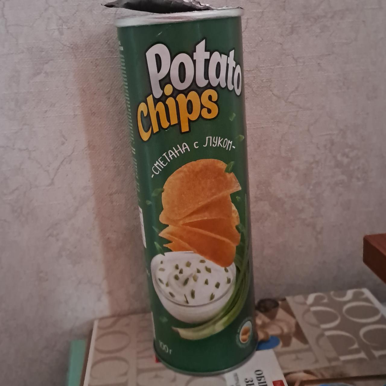Фото - Чипсы сметана с луком Potato chips