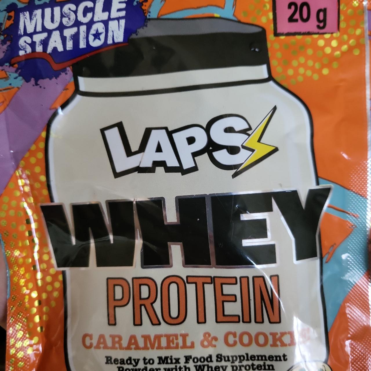 Фото - Протеин карамель и печенье Whey Protein Caramel&Cookie Laps Muscle Station