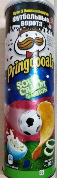 Фото - Чипсы Pringoooals sour cream & onion от Pringles
