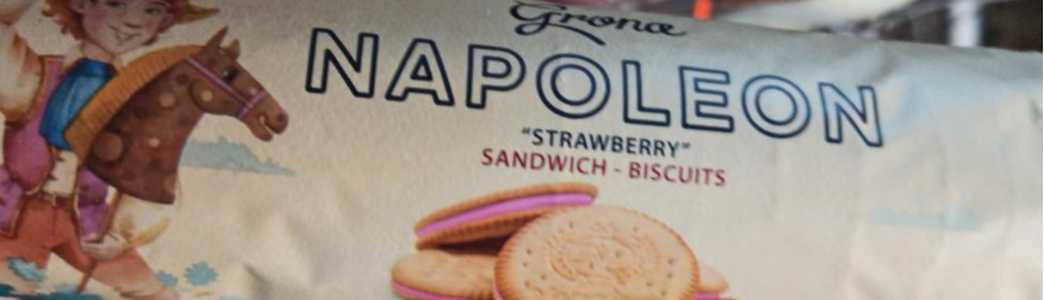 Фото - печенье-сэндвич Наполеон с клубникой Grona