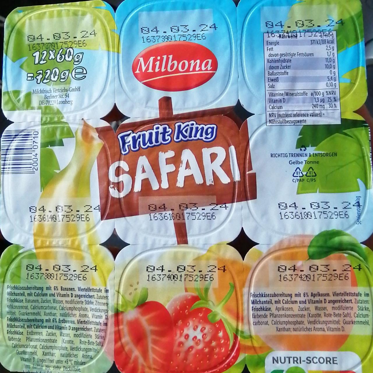 Фото - Fruit king safari Milbona