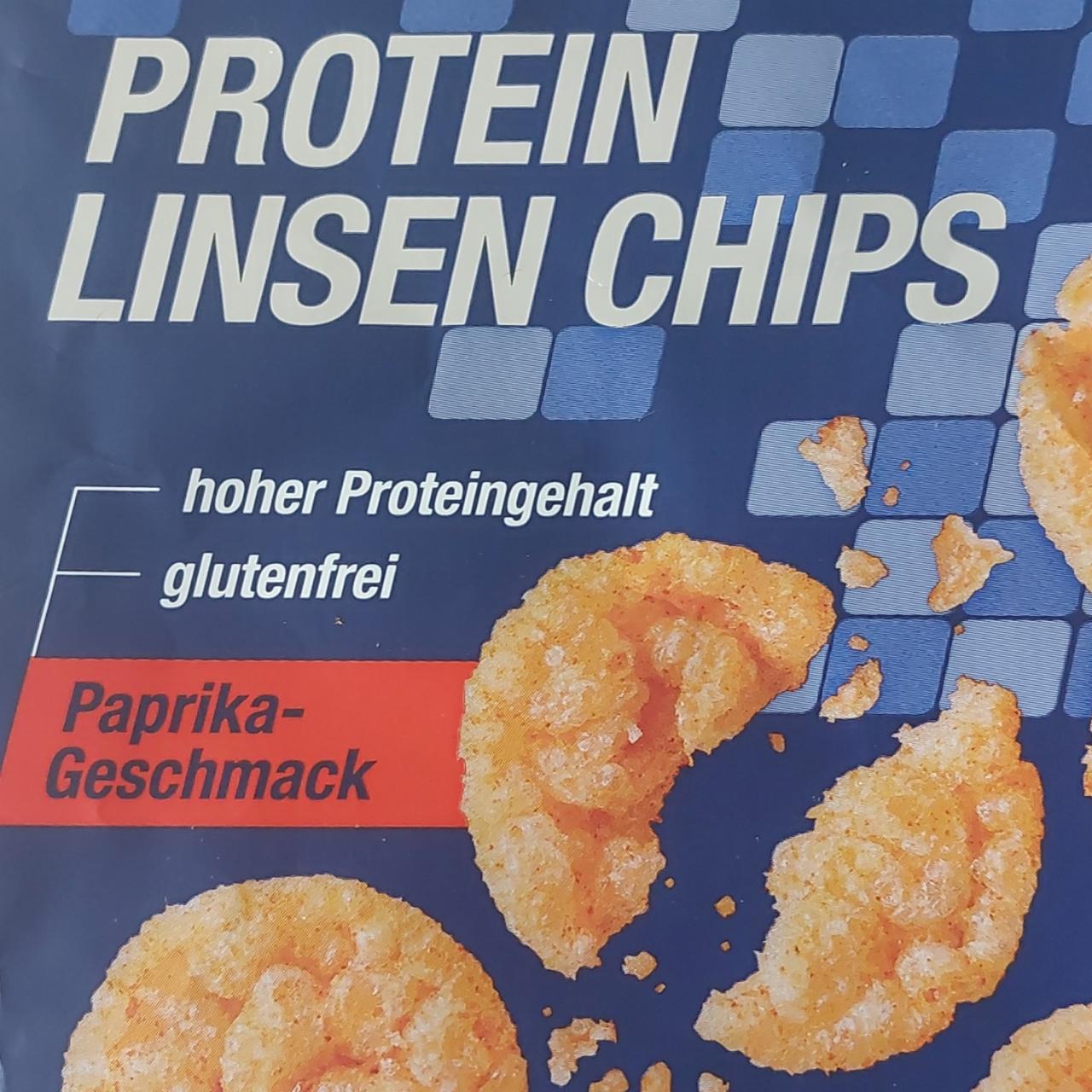Фото - Protein Linsen Chips, Paprika Geschmack, vegan Sportness