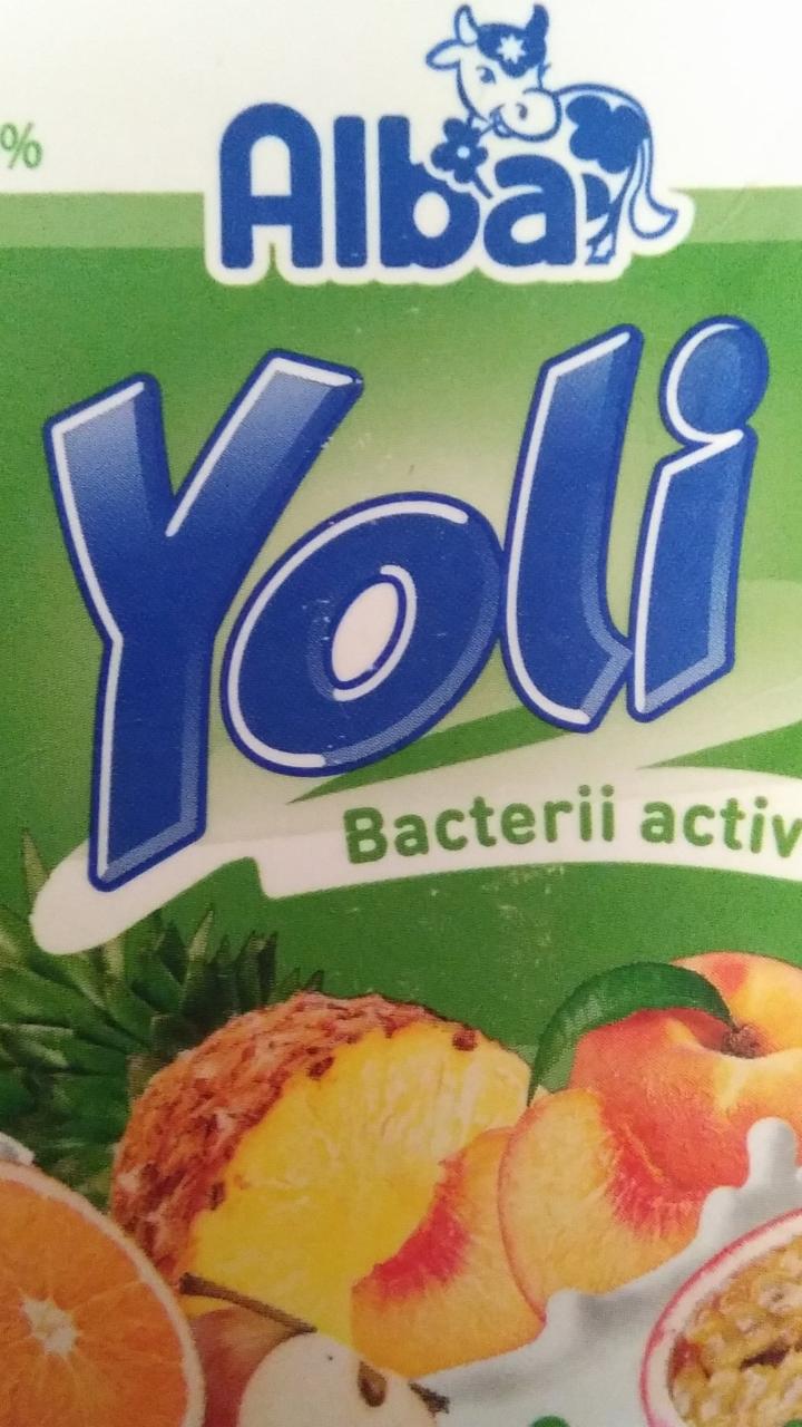Фото - жидкий йогурт yoli Alba