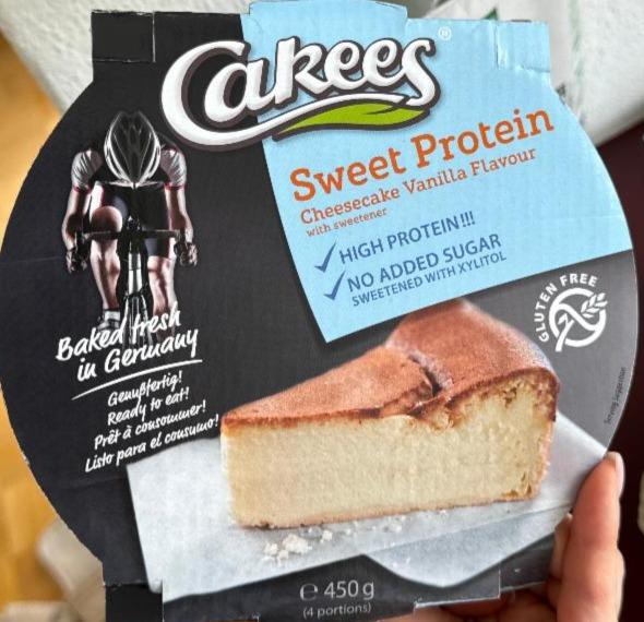 Фото - Протеиновый чизкейк Sweet Protein Cheesecake Vanilla Cakees