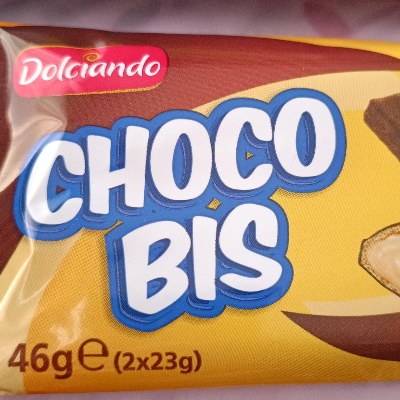 Фото - Вафли с молочно-ореховой начинкой Choco Bis Dolciando