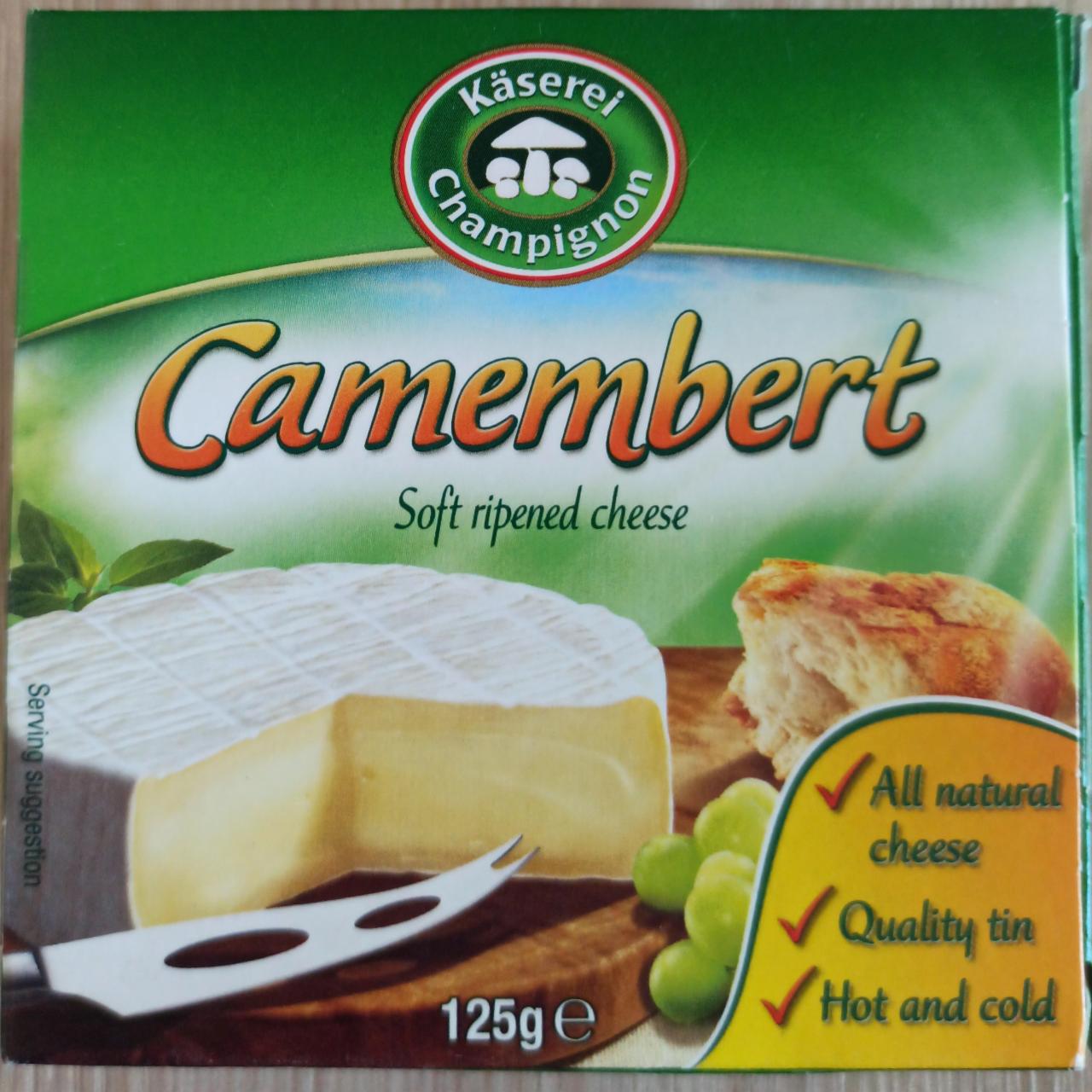 Фото - Сыр камамбер camembert Kaserei champignon