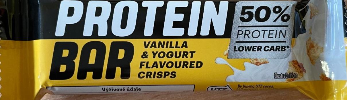 Фото - Protein Bar 50% Crisps Vanilla Yogurt Lower carb