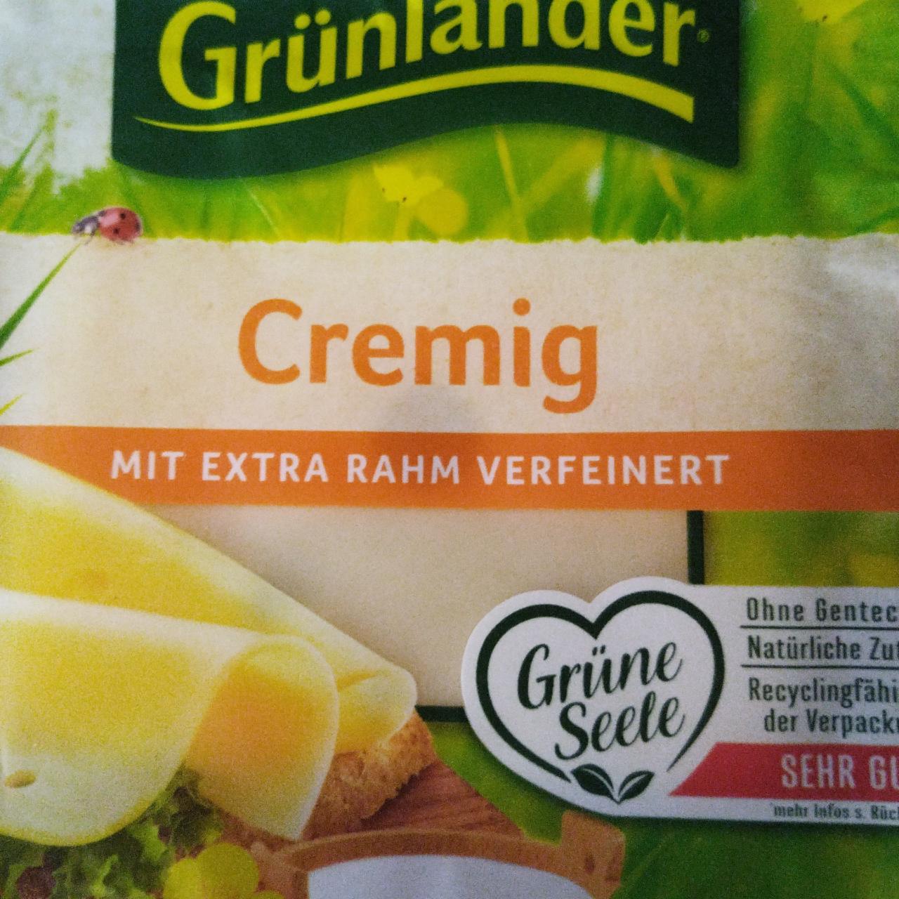Фото - сыр твердый cremig Grünländer