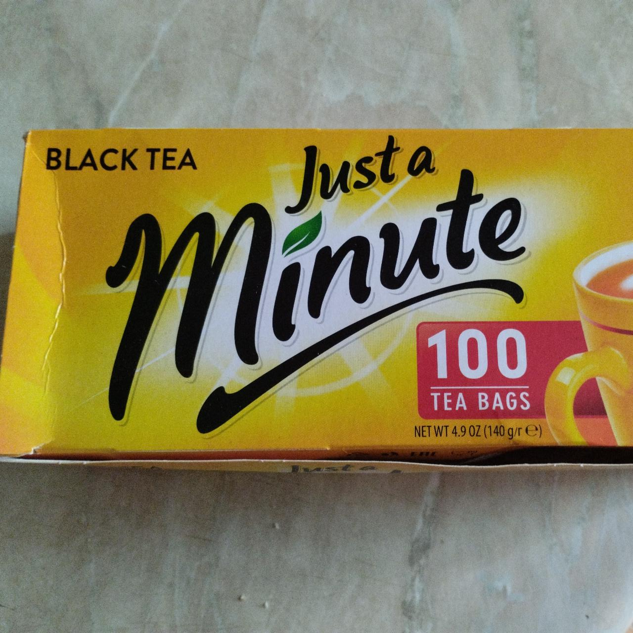 Фото - Чай черный в пакетиках Black Tea Just A Minute Minutka
