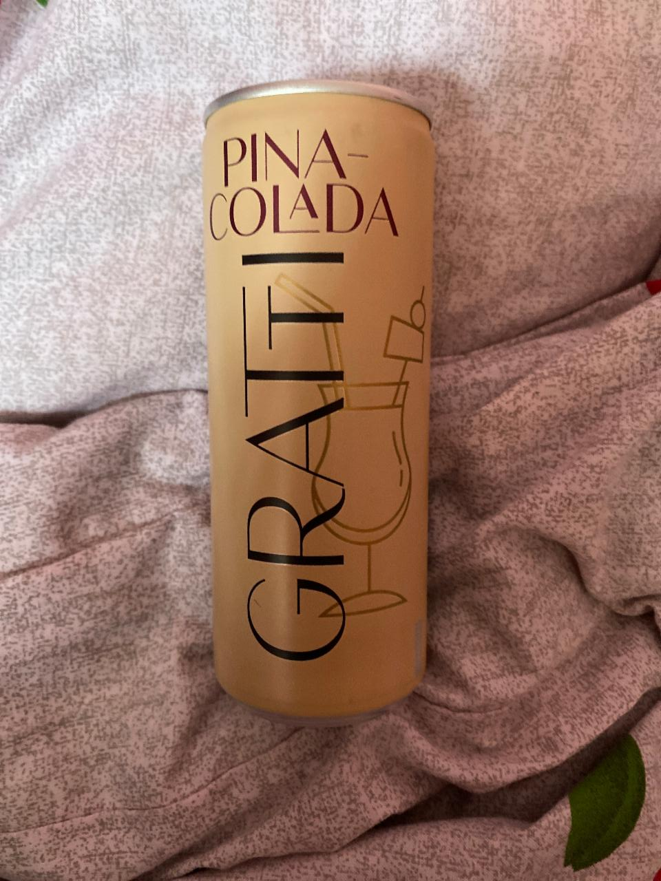 Фото - напиток слабоалкогольный газированный Pinacolada GRATTI
