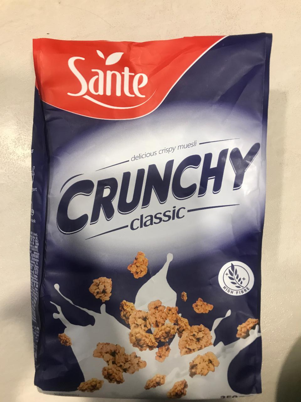 Фото - Кранчи оригинальные классические Crunchy classic Sante