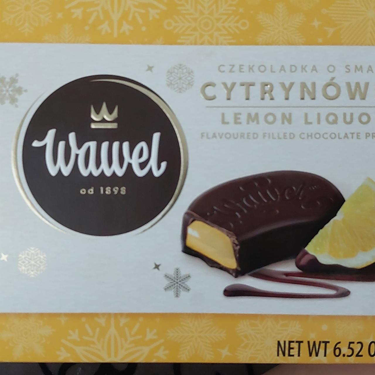 Фото - лимонные конфеты шоколадные Wawel