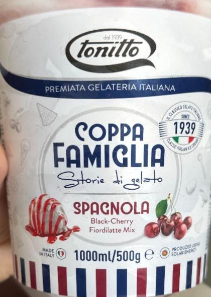 Фото - Мороженое с вишневым сиропом Coppa Famiglia Spagnola Tonitto