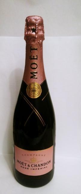 Фото - Шампанское брют розовое Моёт&Chandon (Моэт и Шандон Розе Империаль)