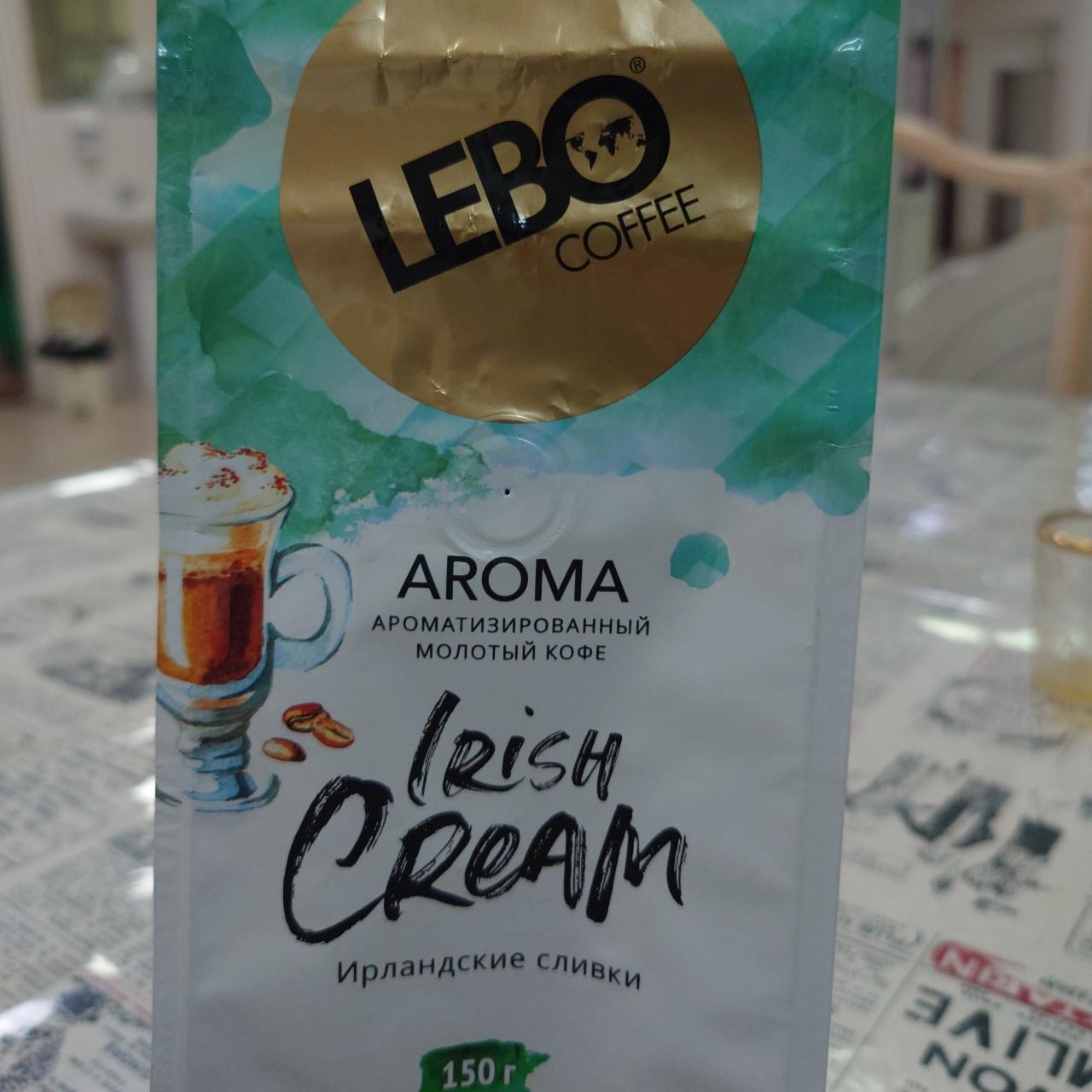 Фото - Кофе Ирландские сливки Aroma Irish Cream Lebo