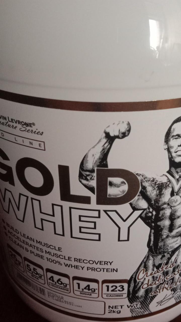 Фото - Gold Line 100% Whey Kevin Levrone