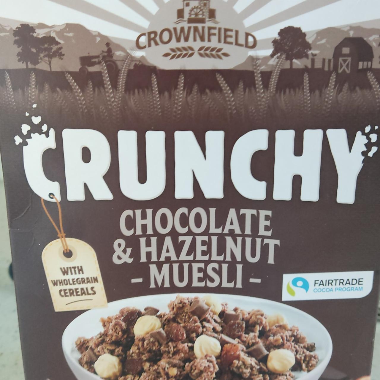 Фото - мюсли crunchy с шоколадом и фундуком Crownfield