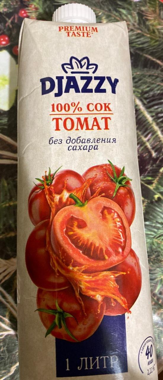 Фото - Сок томатный Djazzy