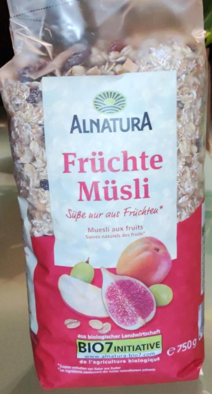 Фото - Мюсли инжир яблоко Früchte Müsli Alnatura