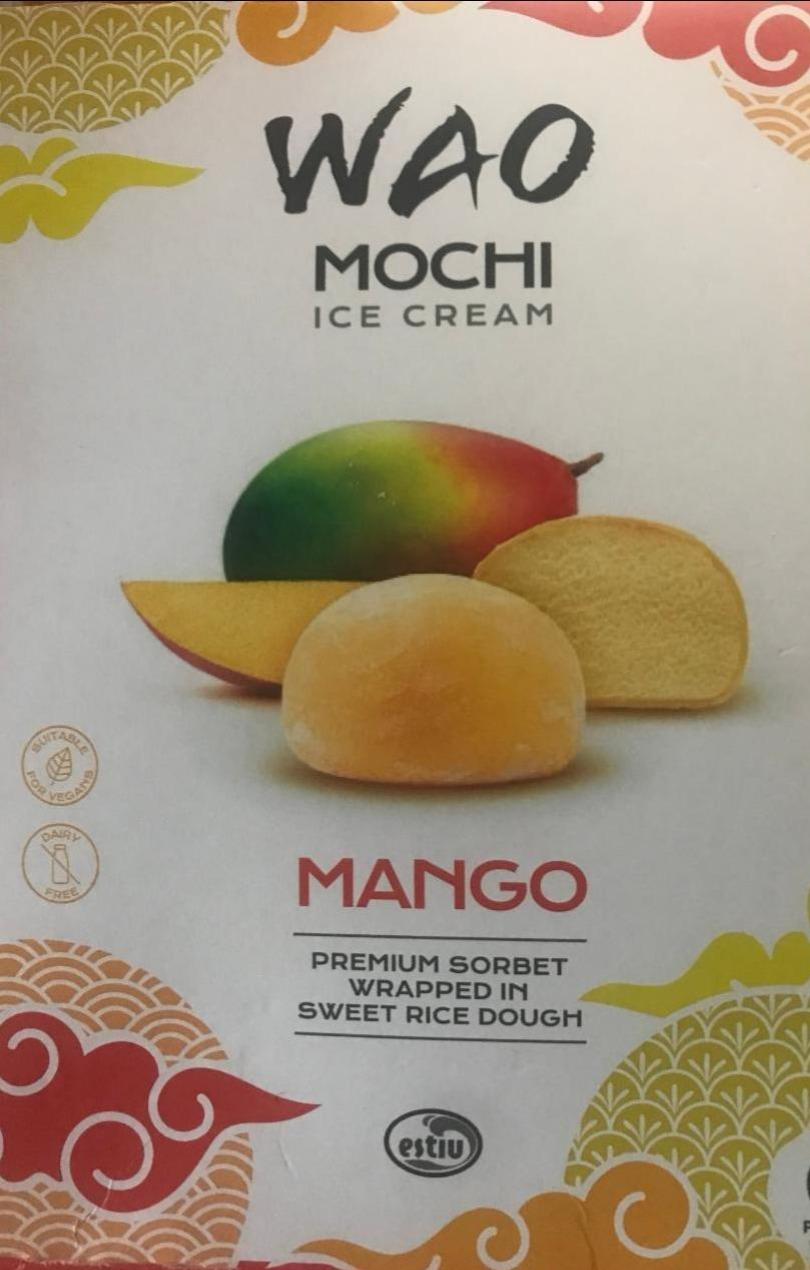 Фото - мороженое манго ice cream mango Wao mochi