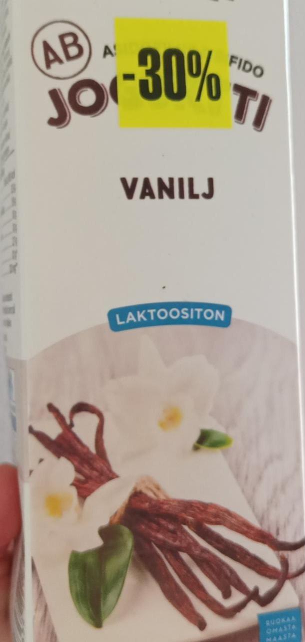 Фото - Йогурт 3.5% безлактозный ванильный Juustoportti