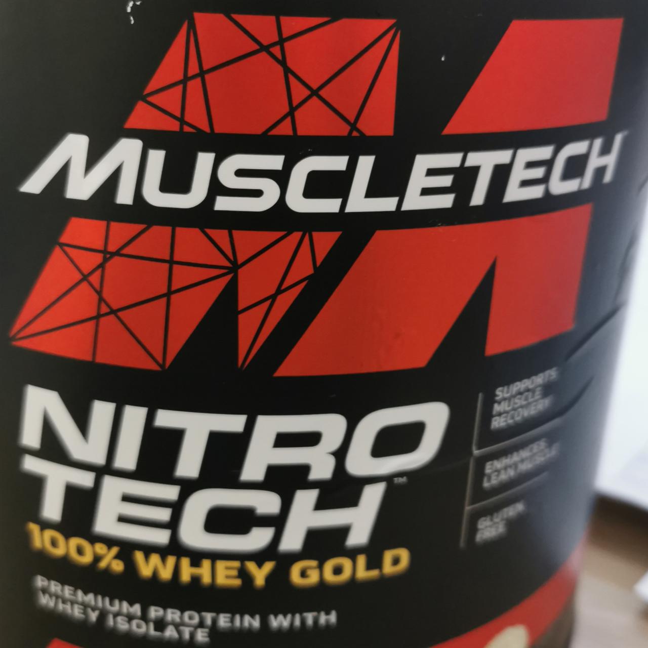 Фото - Протеин ваниль Nitro Tech Whey Protein MuscleTech