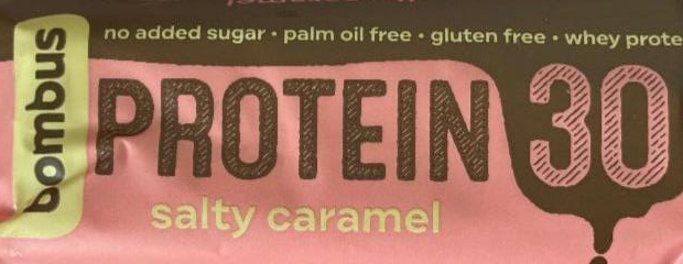 Фото - bombus protein bar salty caramel