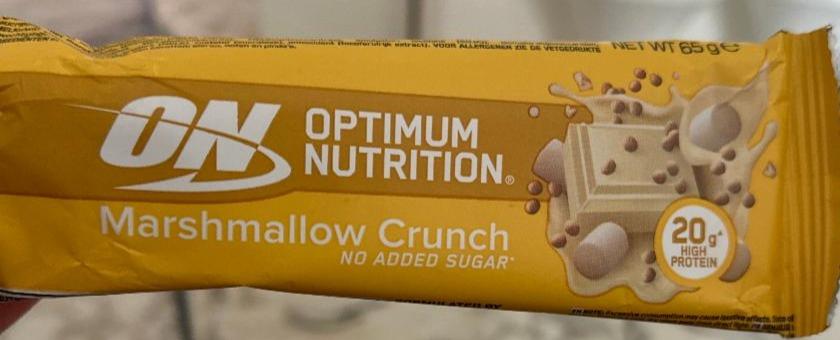 Фото - Marshmallow crunch Optimum nutrition