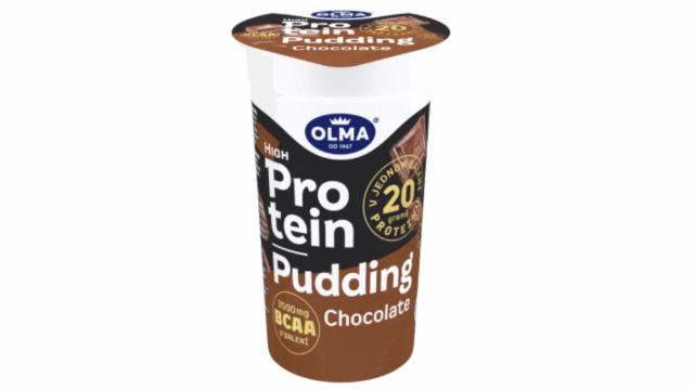Фото - шоколадный пуддинг с высоким содержанием белка Olma