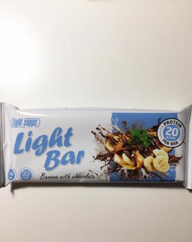 Фото - Light bar батончик банан шоколад 60 грамм