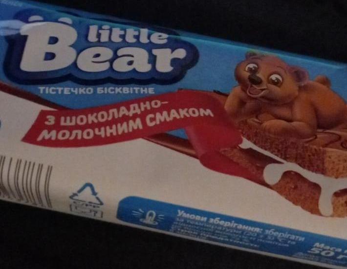 Фото - Печенье бисквитное с шоколадно-молочным вкусом Little Bear Своя Линия Своя Лінія