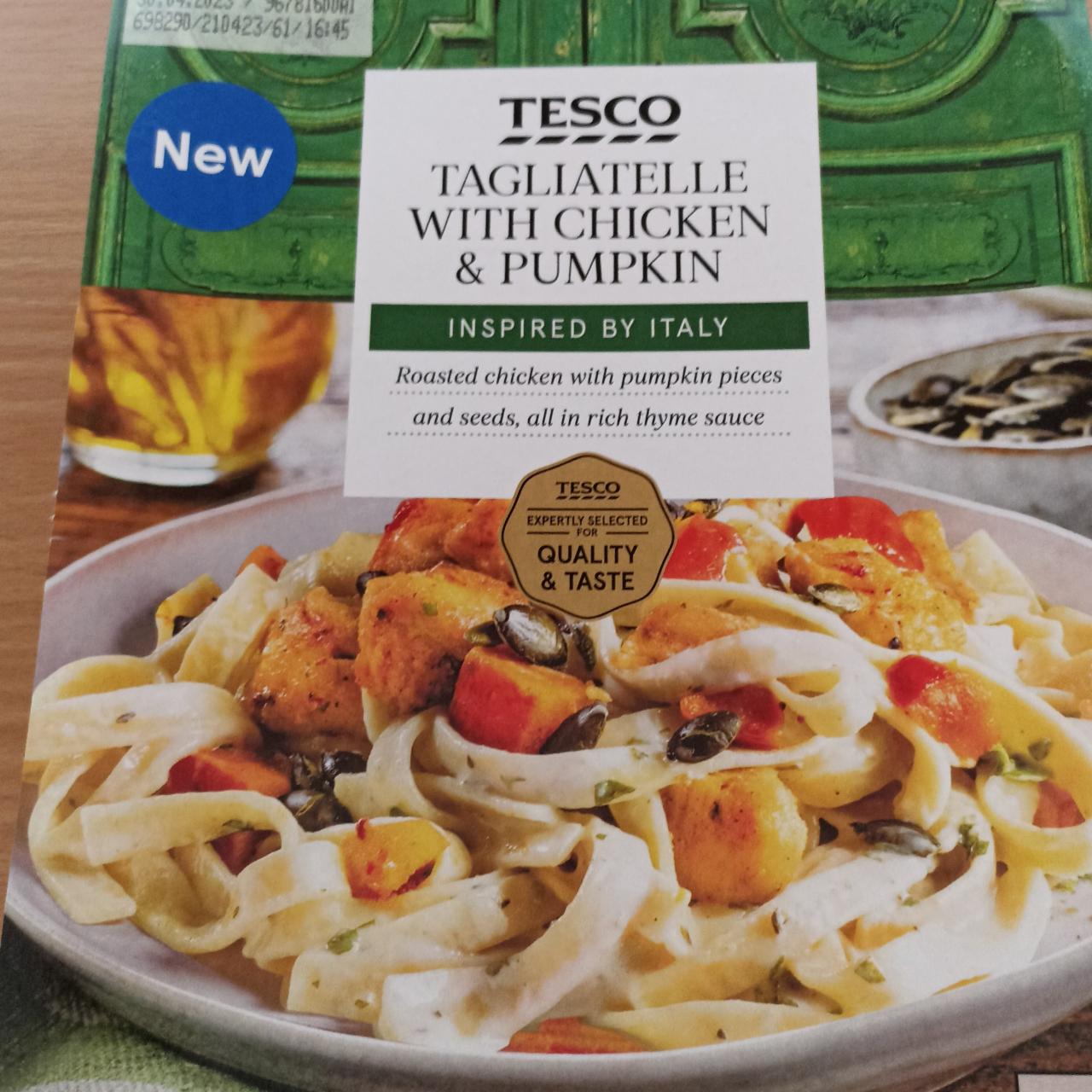 Фото - Tagliatelle with chicken and pumpkin Tesco