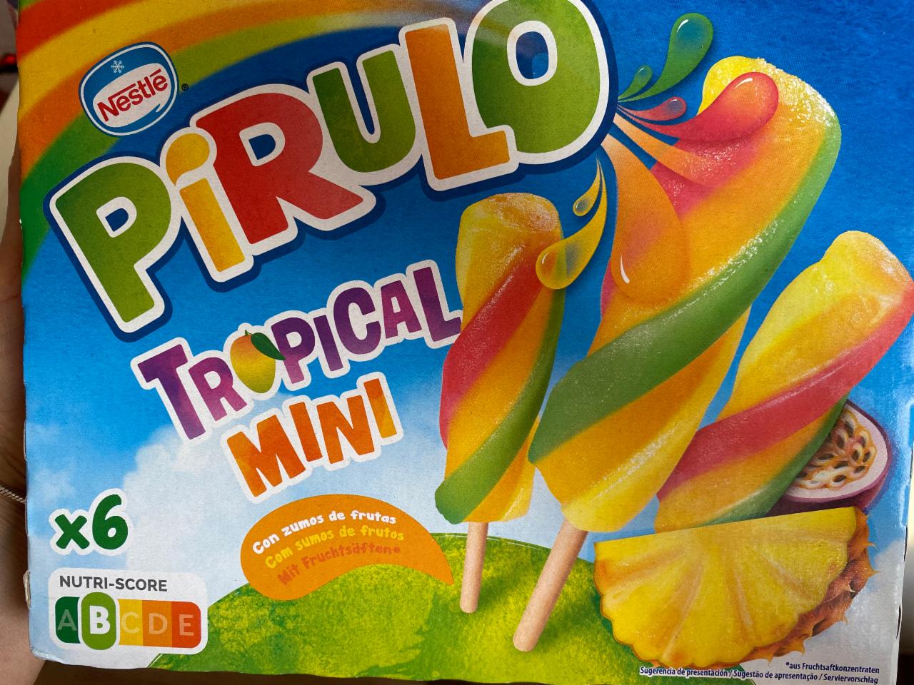 Фото - Pirulo tropical mini Nestlé