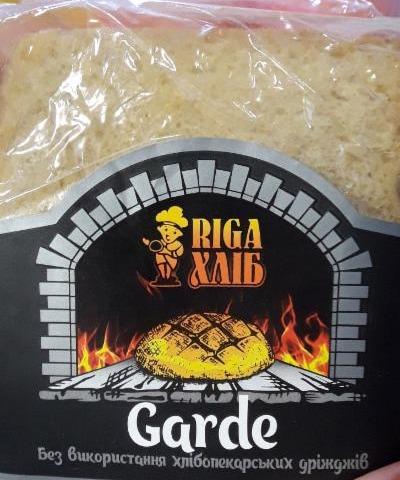 Фото - Хлеб формовой нарезной Гарде Garde Riga хліб