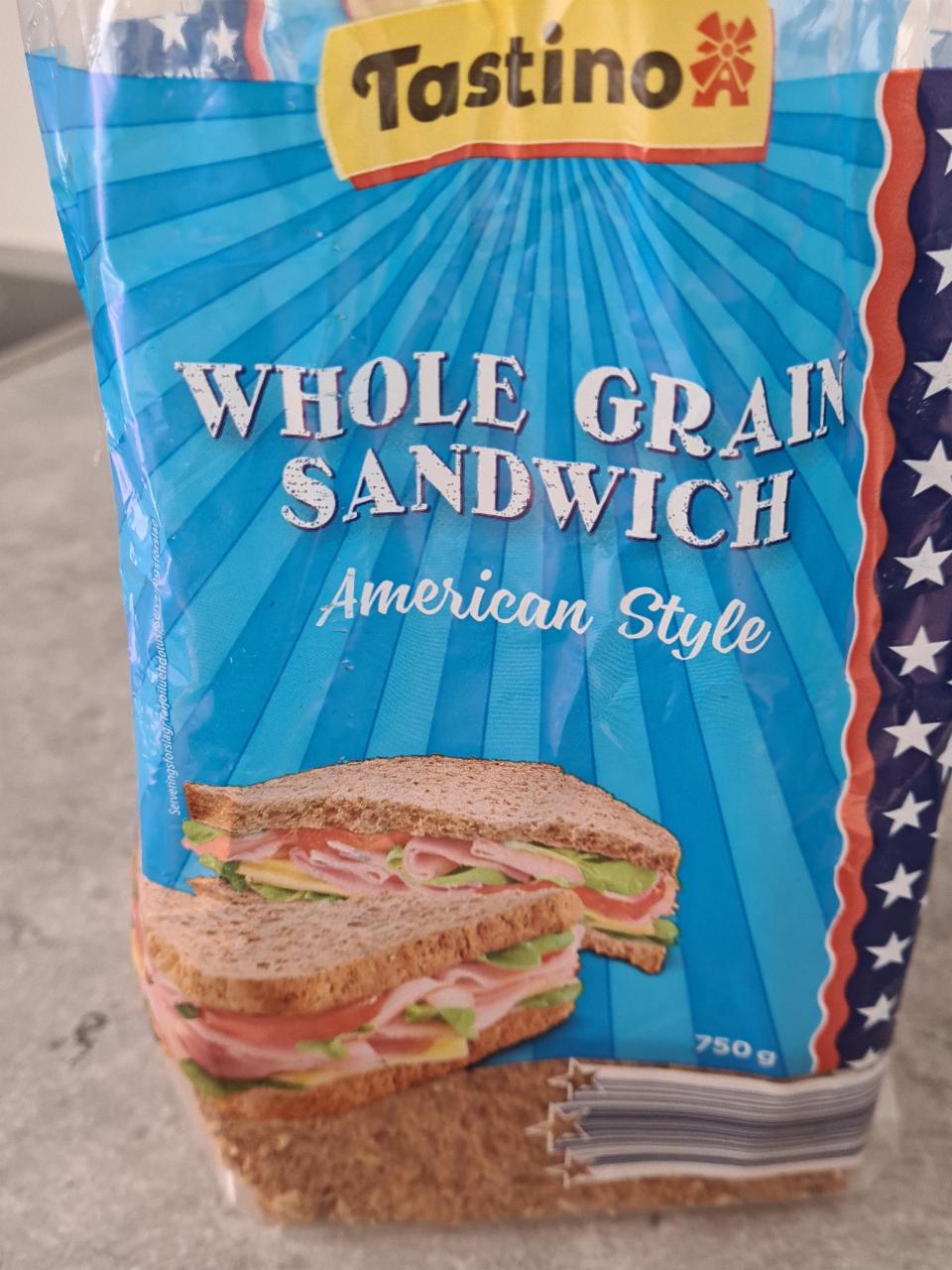 Фото - Sandwich American Style Whole Grain Tastino