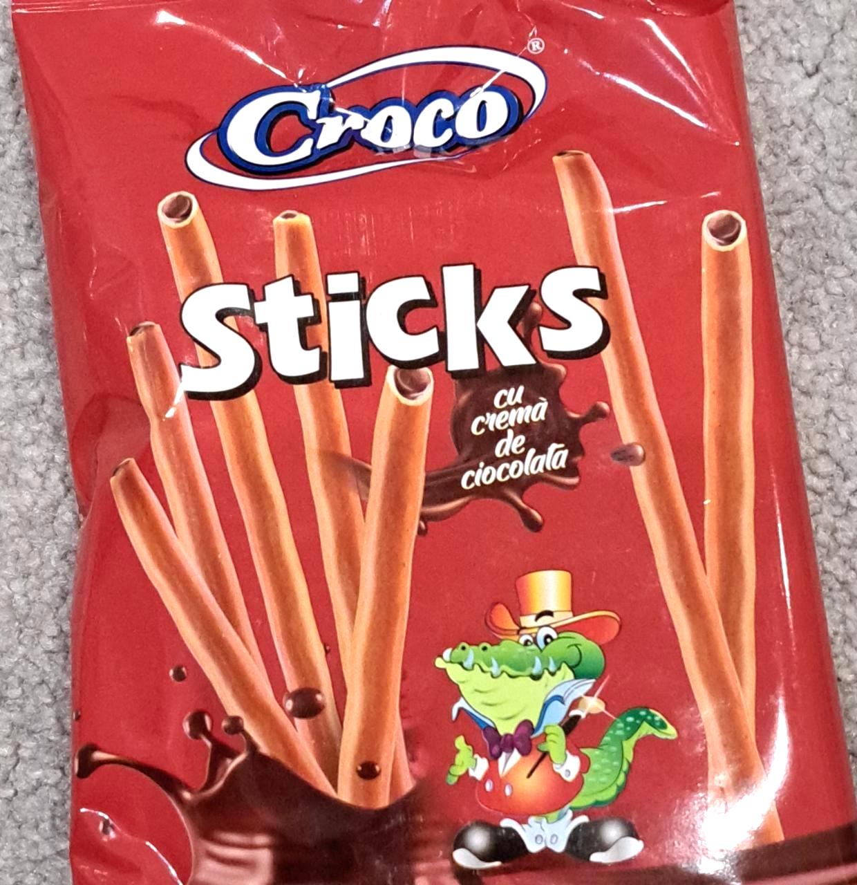 Фото - Трубочки с шоколадом Sticks Croco