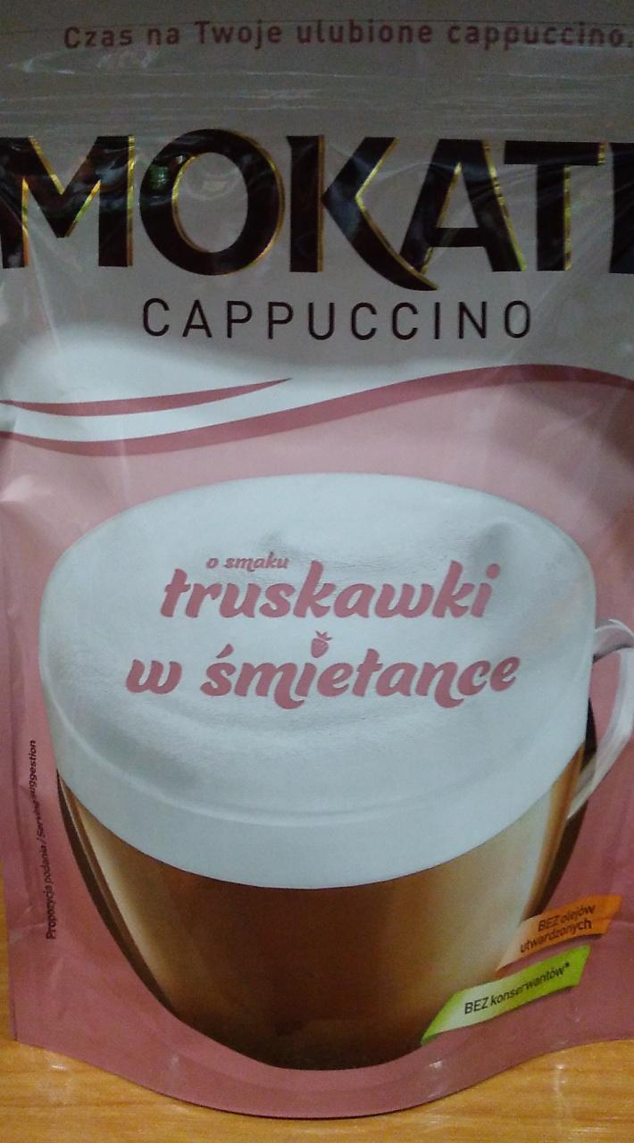 Фото - Капучино со вкусом клубники на сливках Strawberry & Cream Mokate