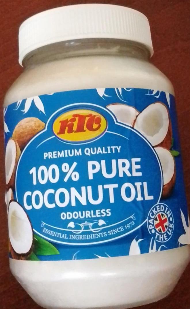 Фото - Кокосовое масло 100% Pure Coconut Oil, KTC