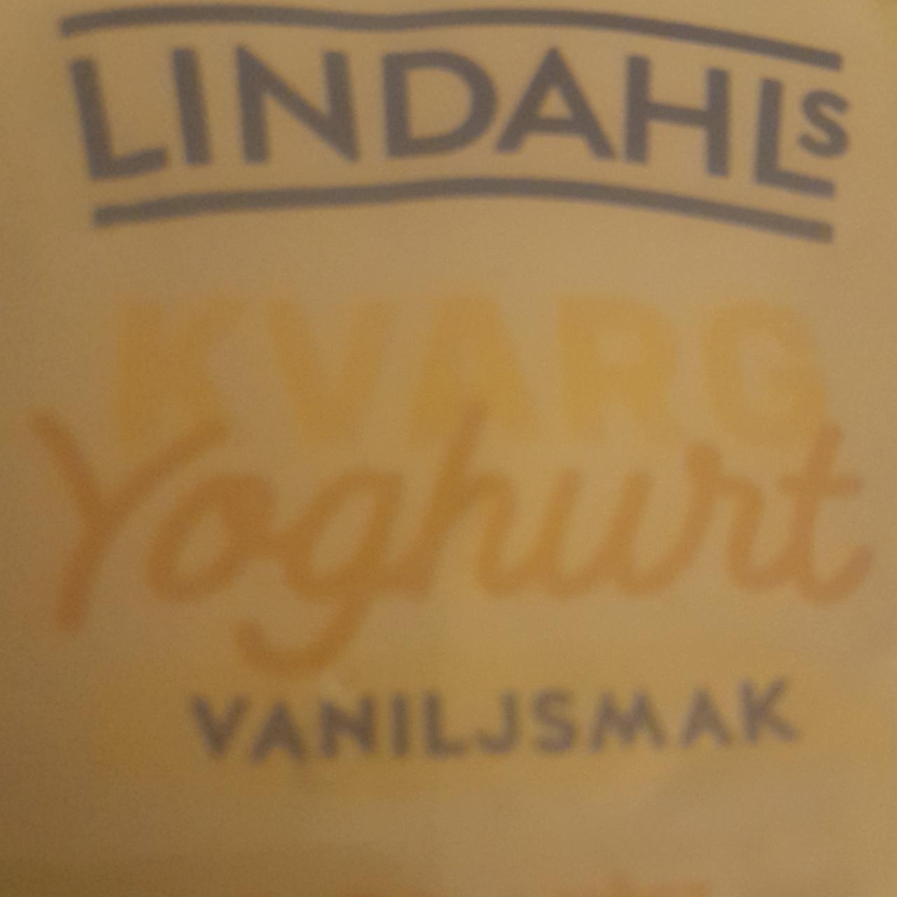 Фото - йогурт кварк со вкусом ванили Lindahls